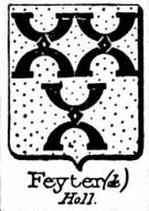 Feyter Coat of Arms / Family Crest 0