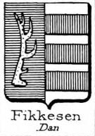Fikkesen Coat of Arms / Family Crest 1