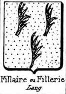 Fillaire Coat of Arms / Family Crest 0