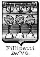 Fillipetti Coat of Arms / Family Crest 0