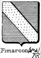Fimarcon Coat of Arms / Family Crest 1