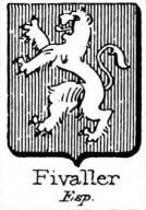 Fivaller Coat of Arms / Family Crest 0