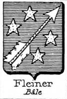 Fleiner Coat of Arms / Family Crest 1