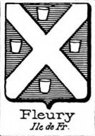 Fleury Coat of Arms / Family Crest 5