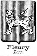 Fleury Coat of Arms / Family Crest 8