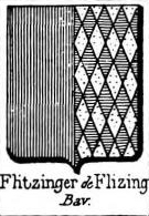 Flizinger Coat of Arms / Family Crest 0