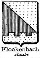 Flockenbach Coat of Arms / Family Crest 1