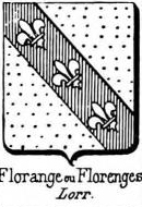 Florange Coat of Arms / Family Crest 1