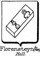 Florensteyn Coat of Arms / Family Crest 0