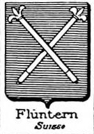 Fluntern Coat of Arms / Family Crest 1