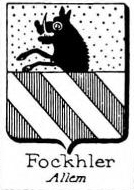Fockhler Coat of Arms / Family Crest 0