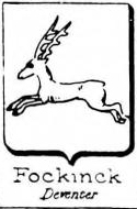 Fockinck Coat of Arms / Family Crest 0
