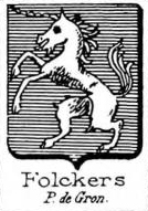 Folckers Coat of Arms / Family Crest 1