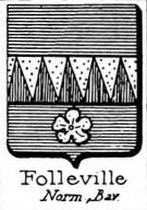 Folleville Coat of Arms / Family Crest 2