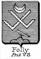 Folly Coat of Arms / Family Crest 1