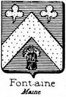 Fontaine Coat of Arms / Family Crest 14