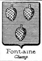 Fontaine Coat of Arms / Family Crest 15