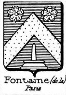 Fontaine Coat of Arms / Family Crest 27