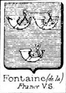 Fontaine Coat of Arms / Family Crest 6