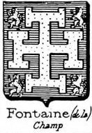 Fontaine Coat of Arms / Family Crest 33