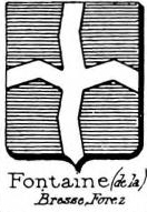 Fontaine Coat of Arms / Family Crest 34