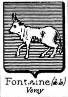 Fontaine Coat of Arms / Family Crest 39