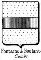 Fontaine Coat of Arms / Family Crest 42
