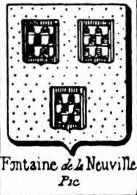 Fontaine Coat of Arms / Family Crest 54