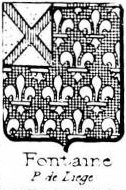 Fontaine Coat of Arms / Family Crest 11
