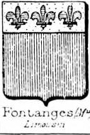 Fontanges Coat of Arms / Family Crest 0