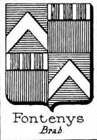 Fontenys Coat of Arms / Family Crest 0