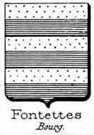 Fontettes Coat of Arms / Family Crest 0
