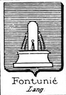 Fontunie Coat of Arms / Family Crest 0