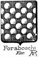 Foraboschi Coat of Arms / Family Crest 0