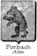 Forbach Coat of Arms / Family Crest 1