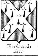 Forbach Coat of Arms / Family Crest 0