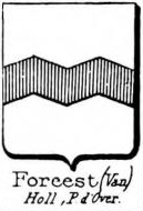 Foreest Coat of Arms / Family Crest 0