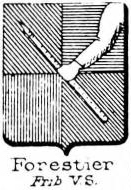 Forestier Coat of Arms / Family Crest 12
