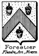 Forestier Coat of Arms / Family Crest 14
