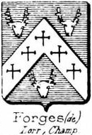 Forges Coat of Arms / Family Crest 4
