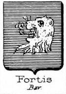 Fortis Coat of Arms / Family Crest 1