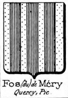 Fos Coat of Arms / Family Crest 3