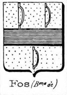 Fos Coat of Arms / Family Crest 4