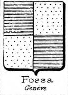 Fossa Coat of Arms / Family Crest 4