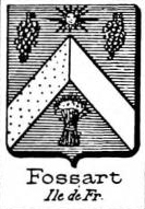Fossart Coat of Arms / Family Crest 0