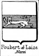 Foubert Coat of Arms / Family Crest 2