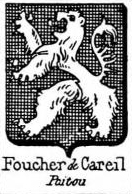 Foucher Coat of Arms / Family Crest 1