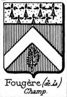 Fougere Coat of Arms / Family Crest 0