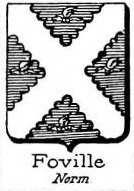 Foville Coat of Arms / Family Crest 0