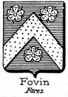 Fovin Coat of Arms / Family Crest 0